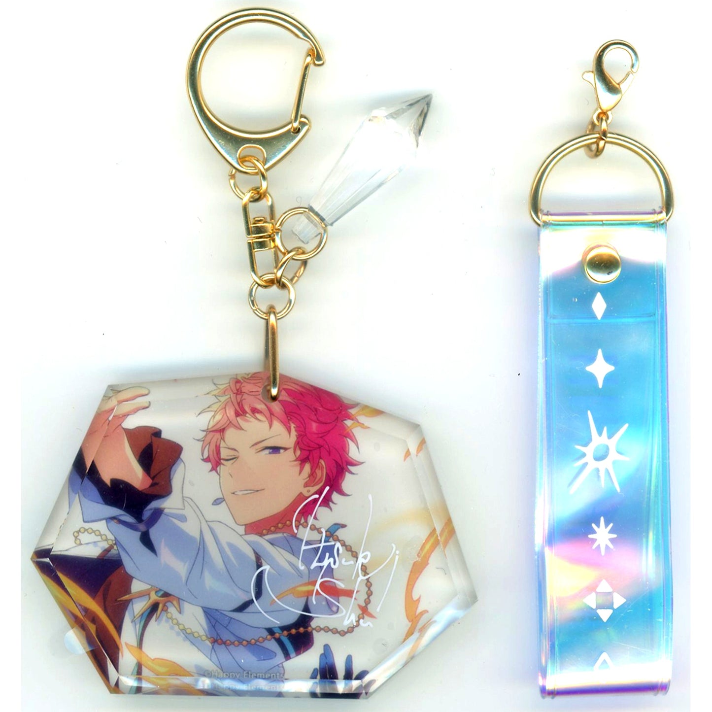 Shu Itsuki Ensemble Stars!! Fragment Keychain ES 9th Anniv FLARE [USED]