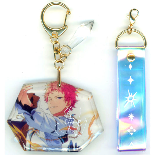 Shu Itsuki Ensemble Stars!! Fragment Keychain ES 9th Anniv FLARE [USED]