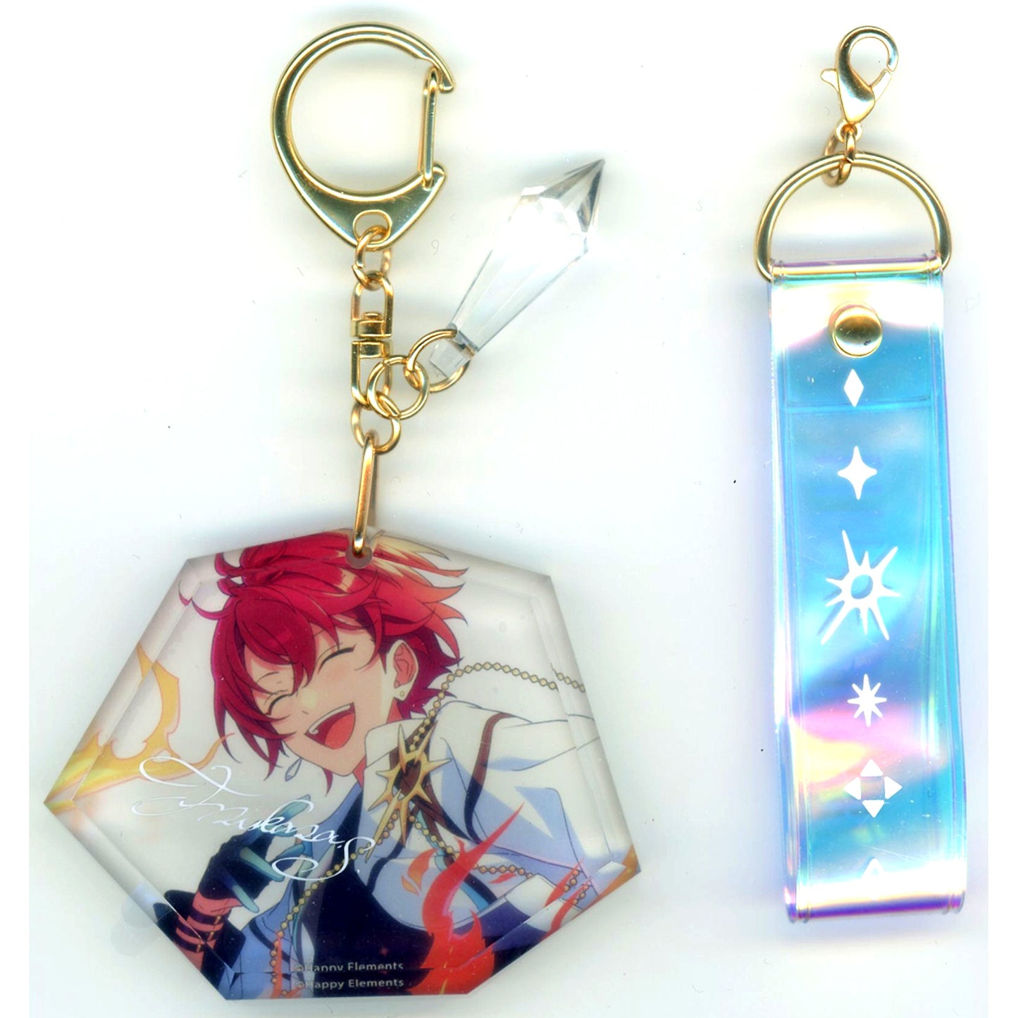 Tsukasa Suou Ensemble Stars!! ES 9th Anniv. Fragment Keychain Flare [USED]