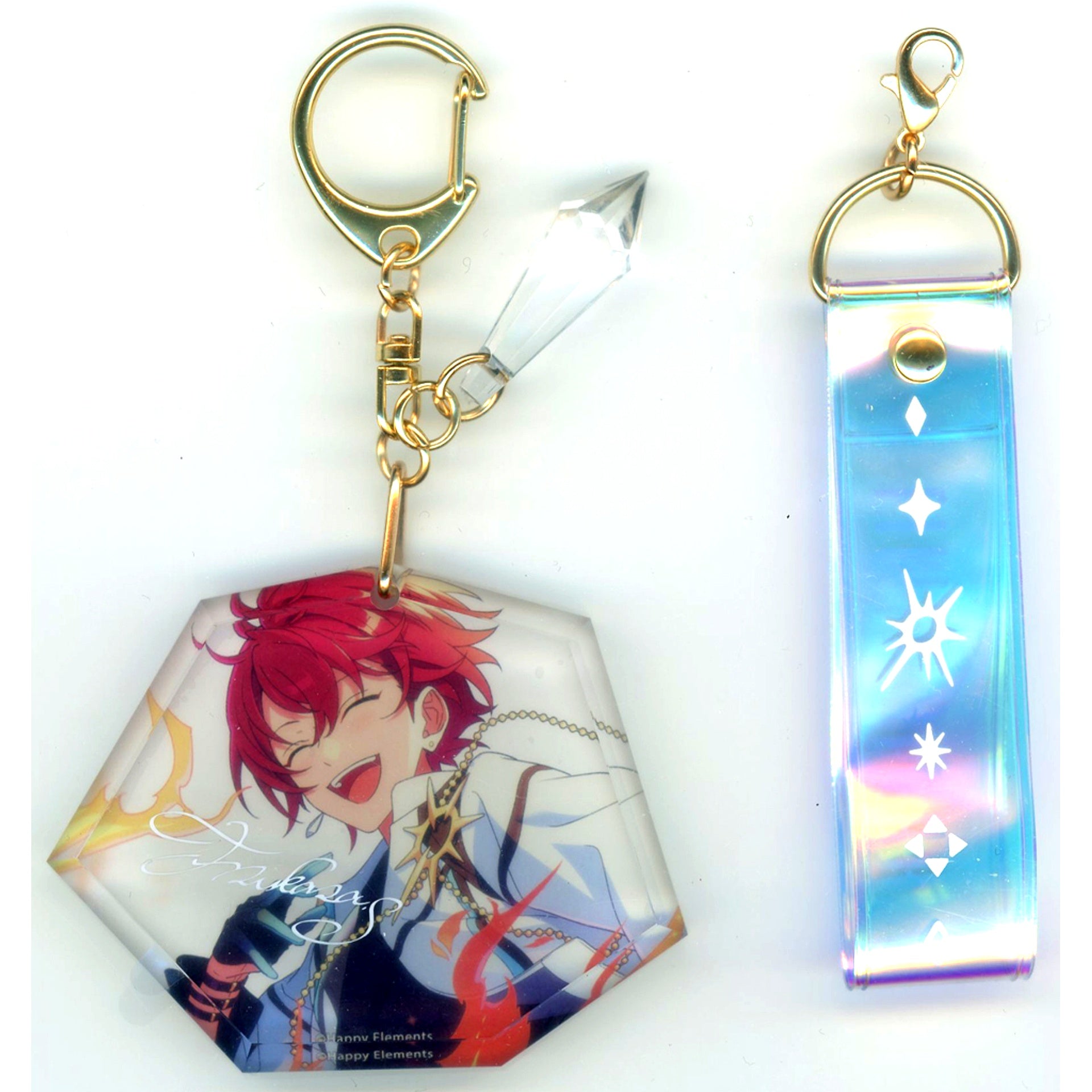 Tsukasa Suou Ensemble Stars!! ES 9th Anniv. Fragment Keychain Flare [USED]