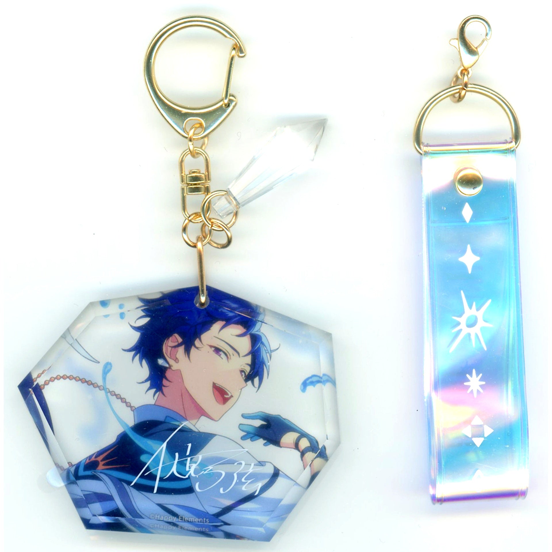 Yuzuru Fushimi Ensemble Stars!! ES 9th Anniv. Fragment Keychain TORRENT [USED]
