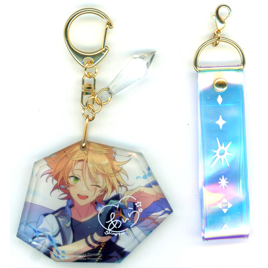 Aira Shiratori Ensemble Stars!! ES 9th Anniv. Fragment Keychain TORRENT [USED]