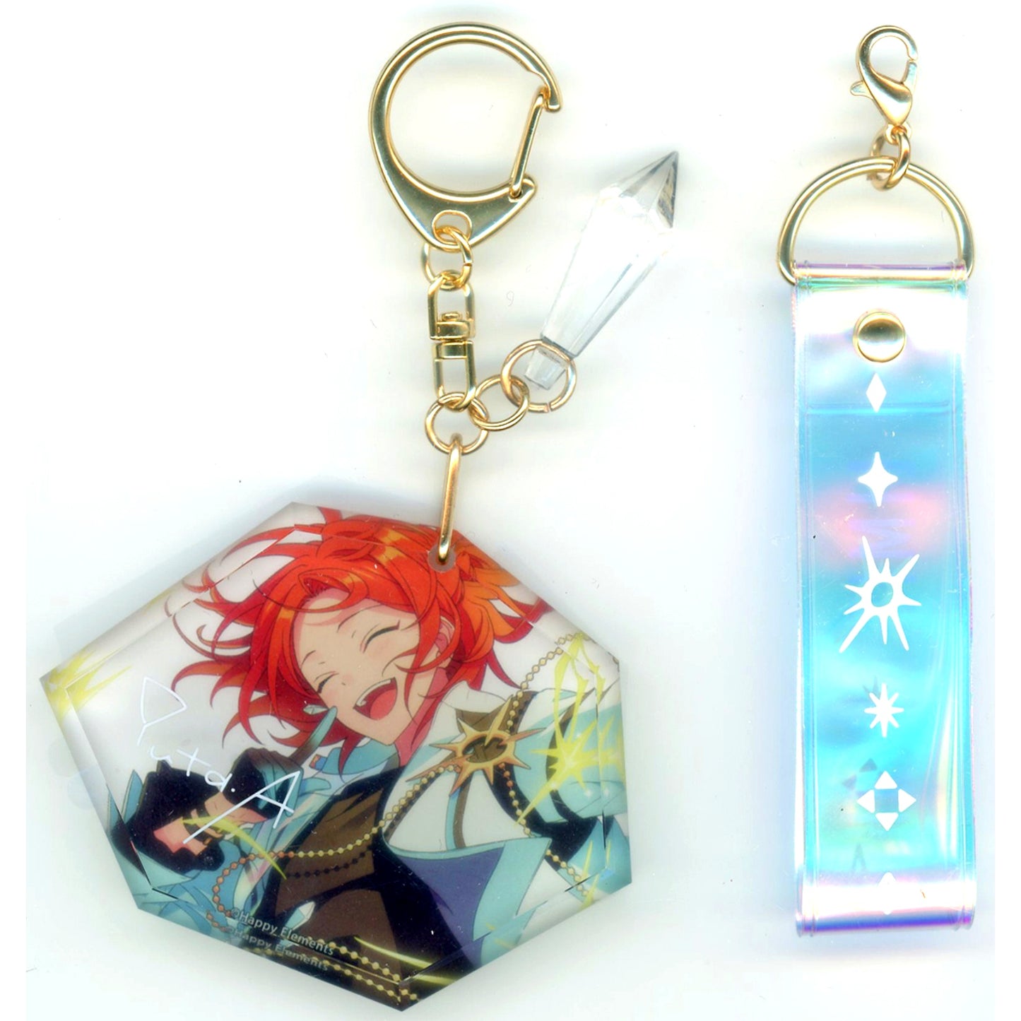 Yuta Aoi Ensemble Stars!! ES 9th Anniv. Fragment Keychain SPARK [USED]