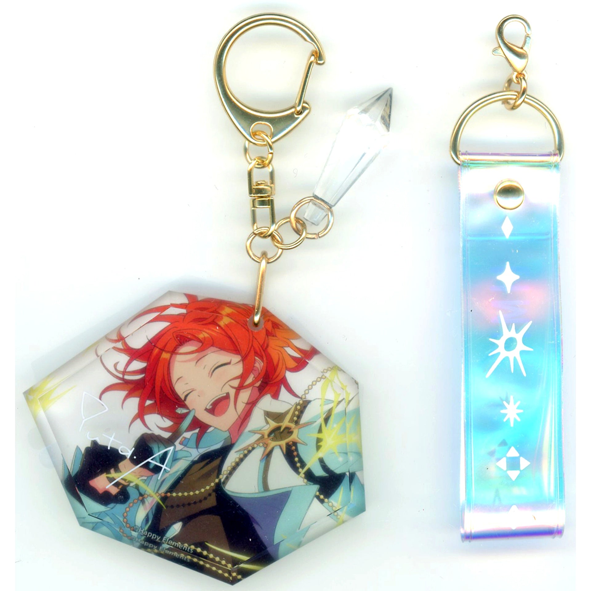 Yuta Aoi Ensemble Stars!! ES 9th Anniv. Fragment Keychain SPARK [USED]