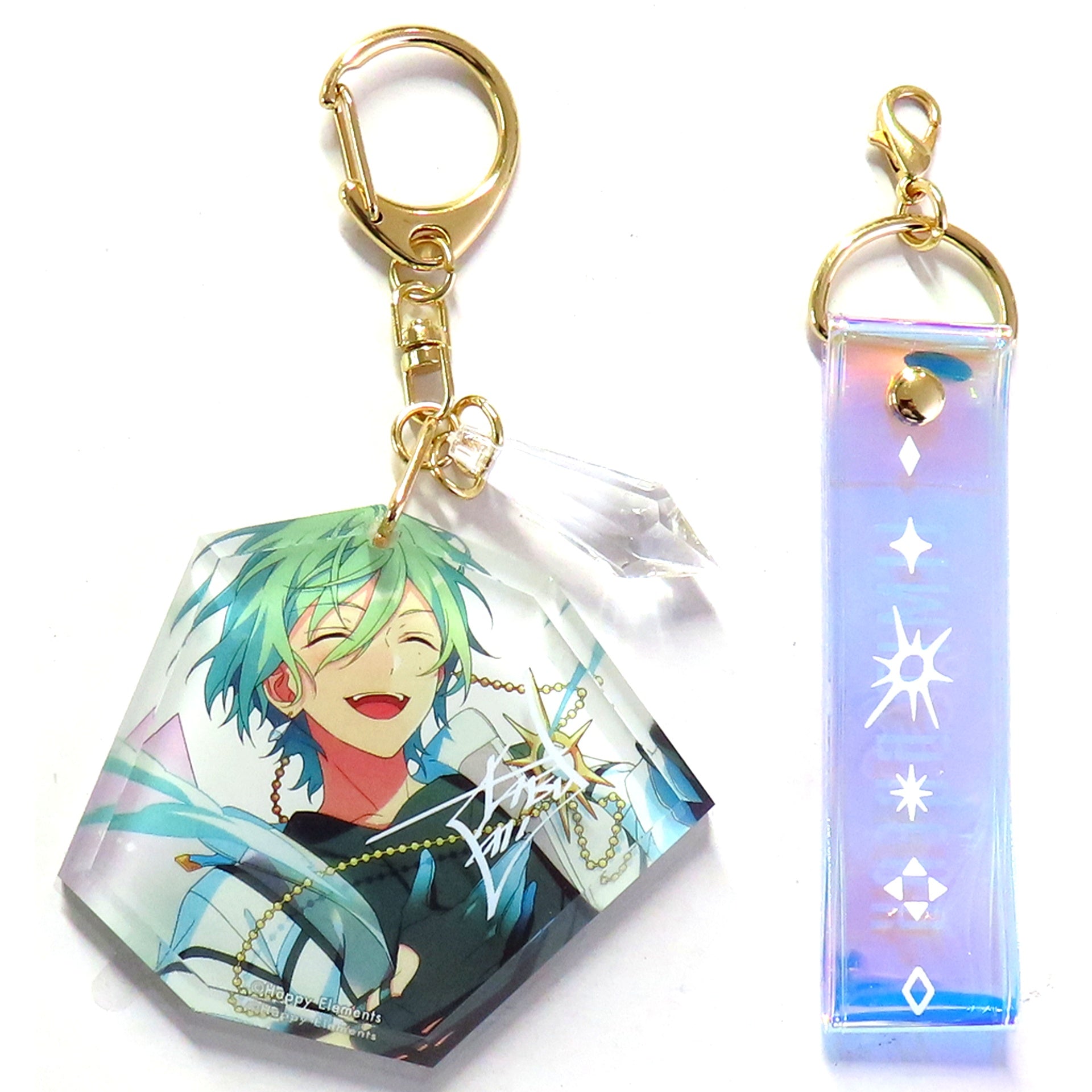 Tatsumi Kazehaya Ensemble Stars!! ES 9th Anniv. Fragment Keychain STORM [USED]