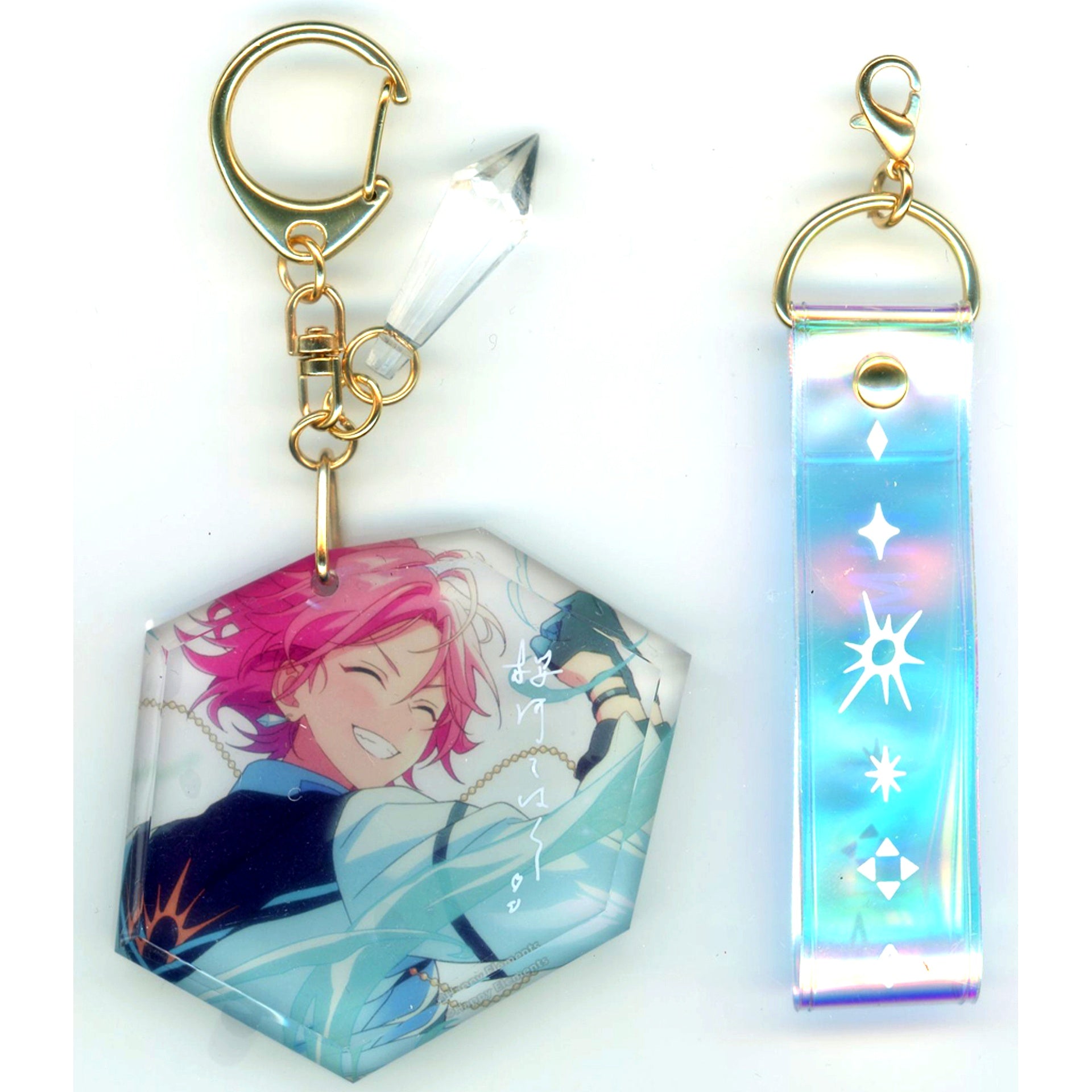 Kohaku Oukawa Ensemble Stars!! Fragment Keychain ES 9th Anniv STORM [USED]