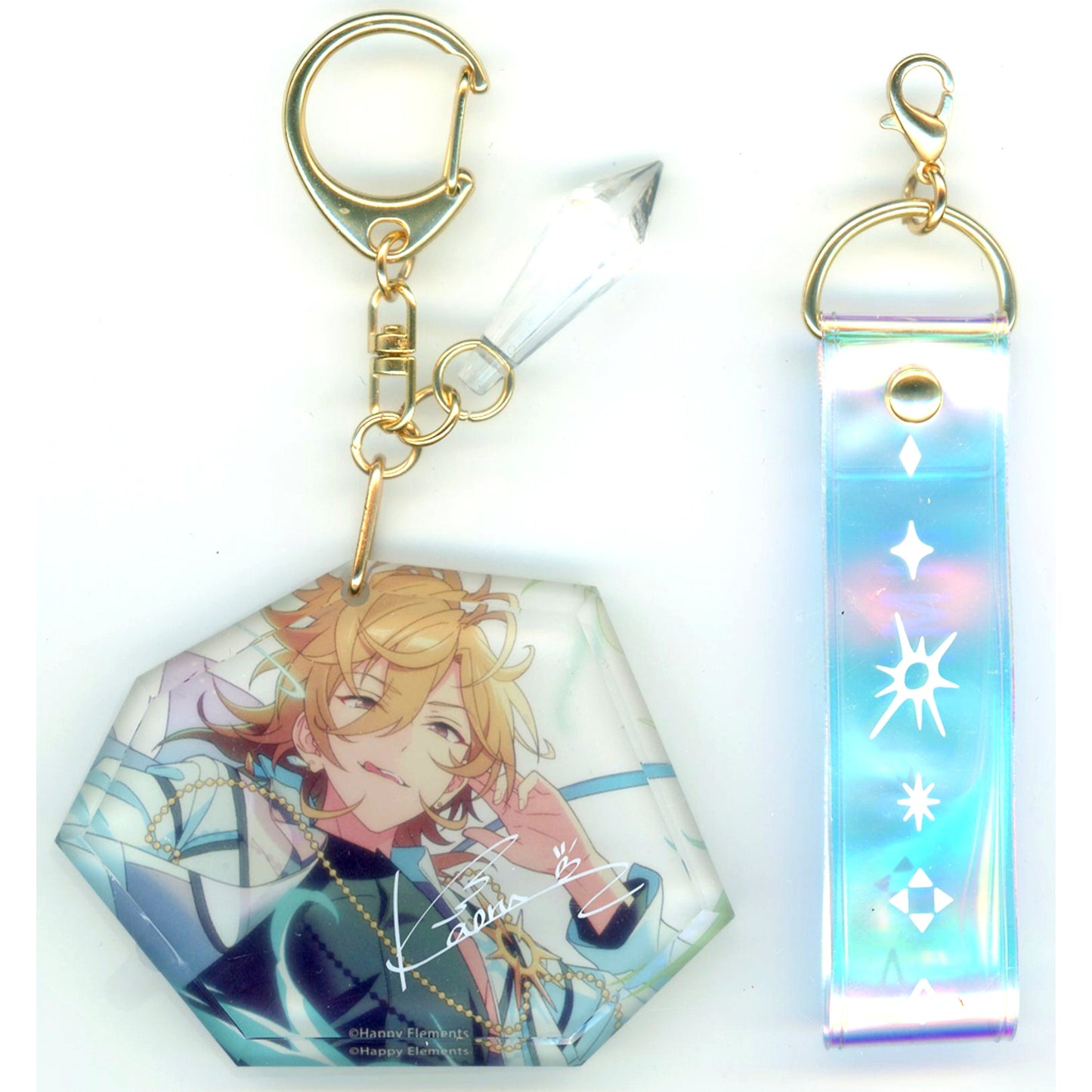 Kaoru Hakaze Ensemble Stars!! Fragment Keychain ES 9th Anniv STORM [USED]