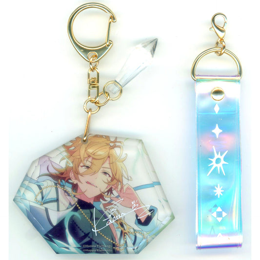 Kaoru Hakaze Ensemble Stars!! Fragment Keychain ES 9th Anniv STORM [USED]