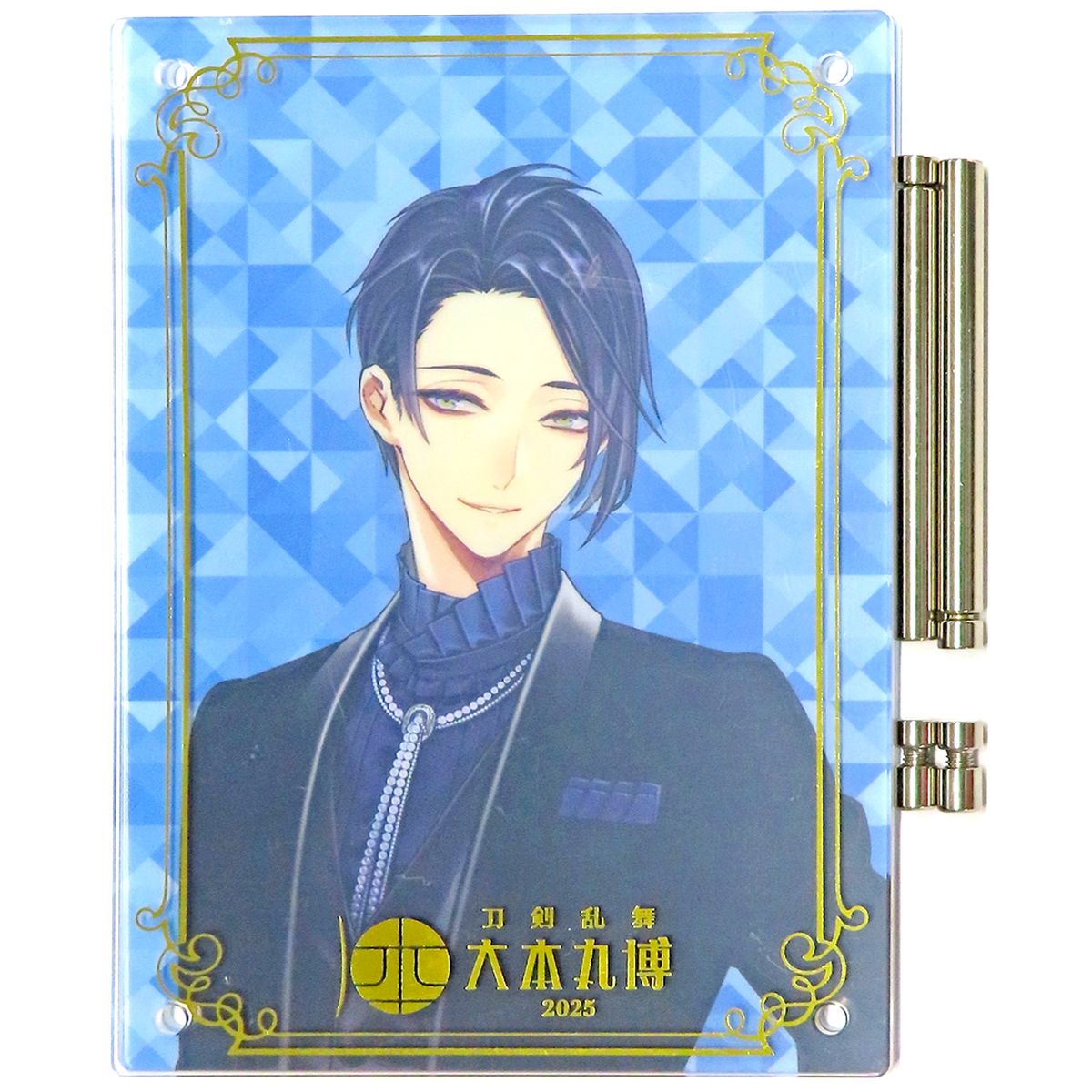 Mikazuki Munechika Touken Ranbu ONLINE Celebration Costume Foil Stamped Acrylic Plate Oohonmaru Expo 2025 [USED]