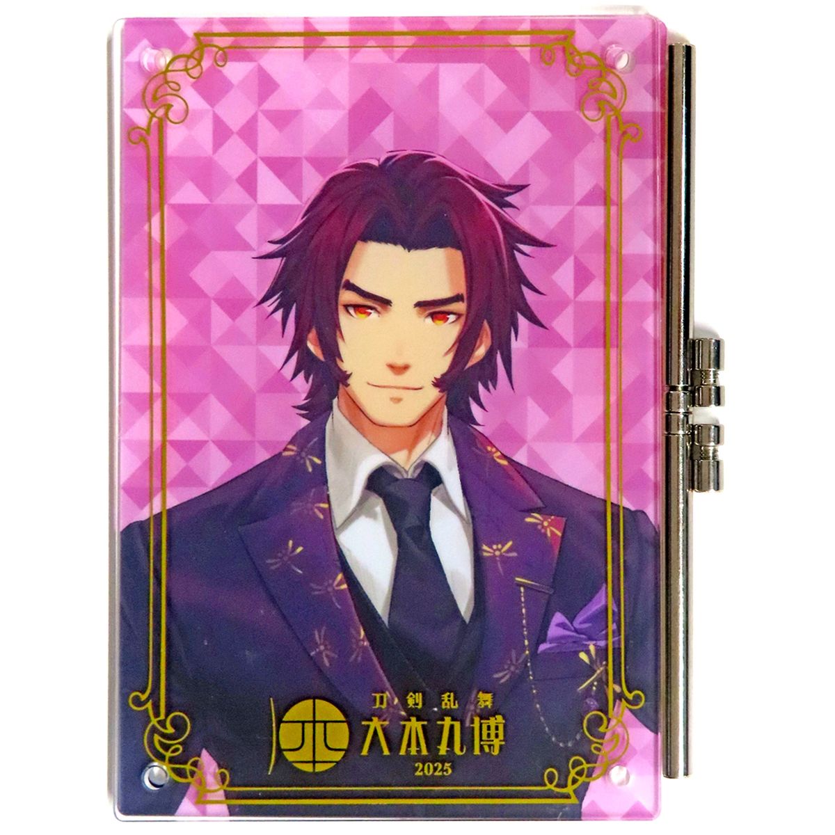 Tonbokiri Touken Ranbu ONLINE Celebration Foil Stamped Acrylic Plate Ookenmaru Expo 2025 [USED]