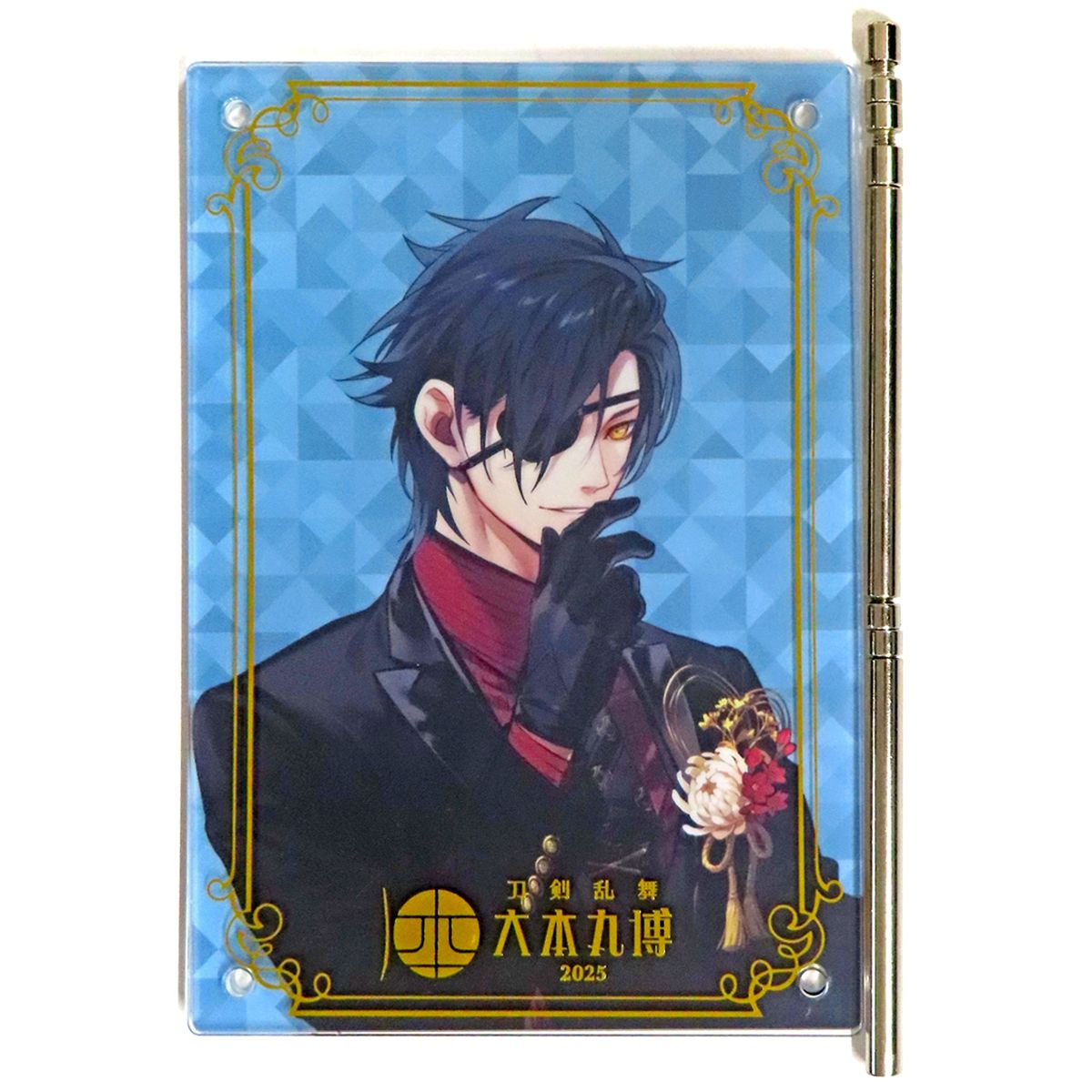 Shokudaikiri Mitsutada Touken Ranbu ONLINE Celebration Costume Foil Stamped Acrylic Plate Oohonmaru Expo 2025 [USED]
