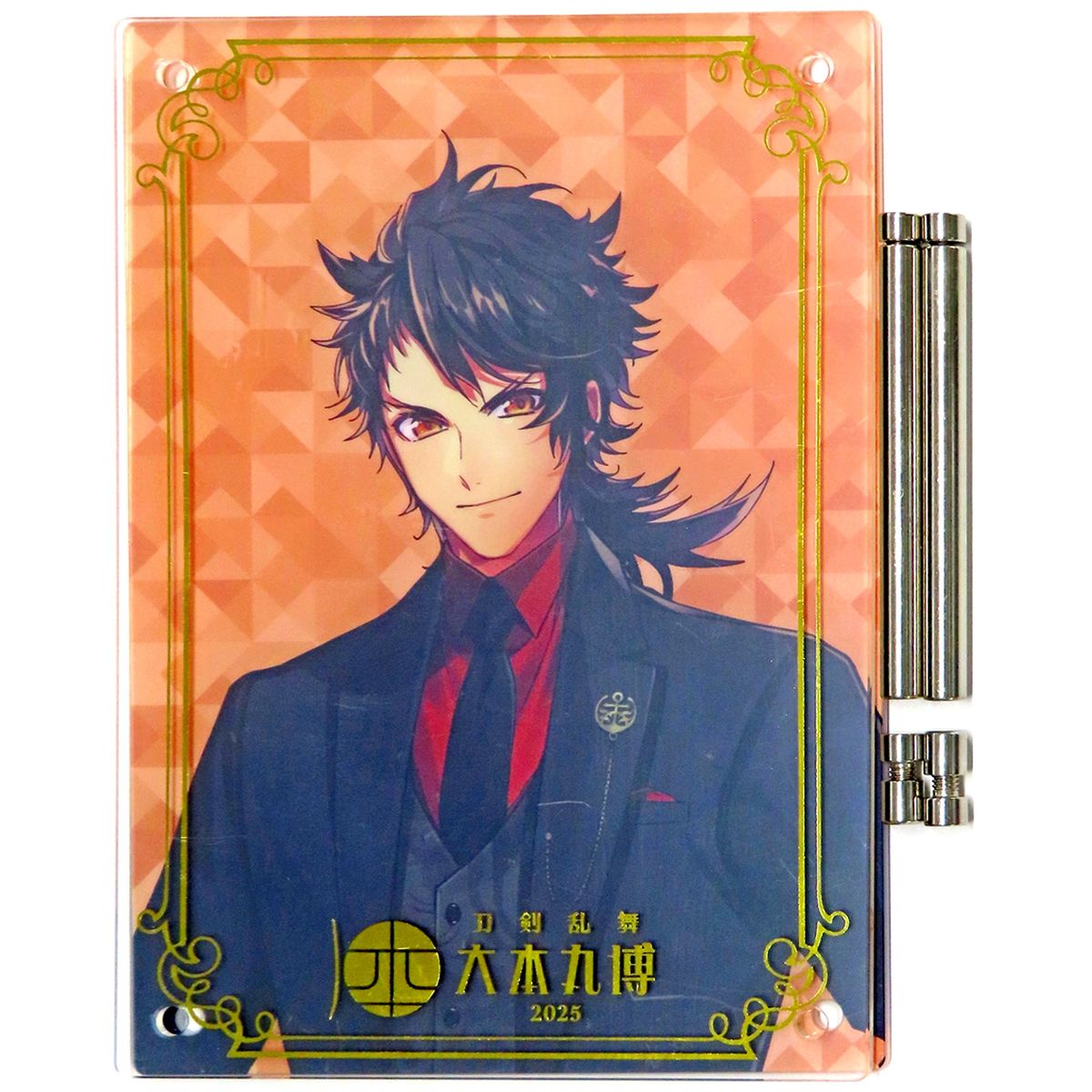 Mutsunokami Yoshiyuki Touken Ranbu ONLINE Celebration Attire Foil Stamped Acrylic Plate Oohonmaru Expo 2025 [USED]