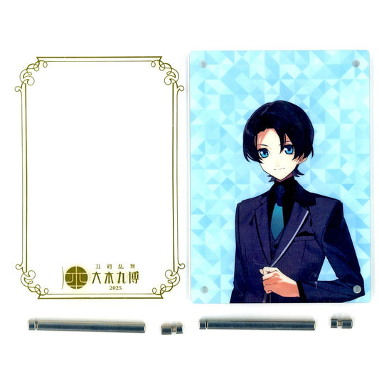 Horikawa Kunihiro Touken Ranbu ONLINE Celebration Attire Foil Stamped Acrylic Plate Oohonmaru Expo 2025 [USED]