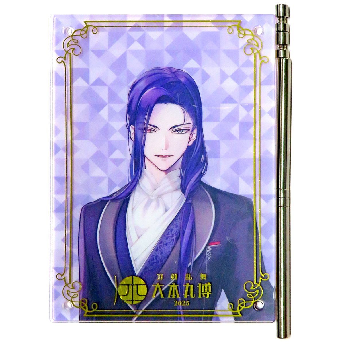 Heishishourinken Touken Ranbu ONLINE Celebration Costume Foil Stamped Acrylic Plate Oohonmaru Expo 2025 [USED]