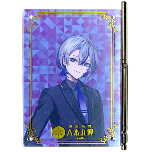 Taikei Naotane Touken Ranbu ONLINE Celebration Foil Stamped Acrylic Plate Ookenmaru Expo 2025 [USED]