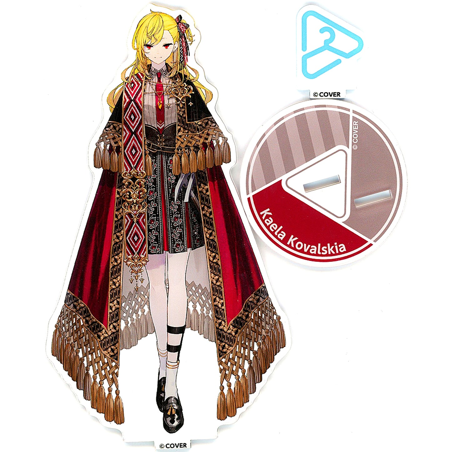 Kaela Kovalskia Indonesian Style Outfit Acrylic Stand VTuber Hololive [USED]
