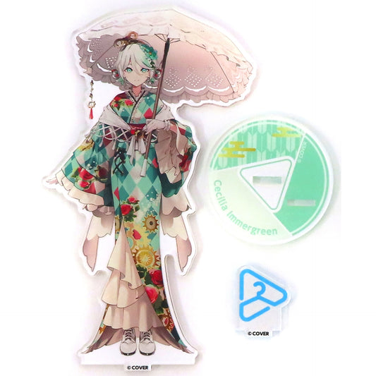 Cecilia Immergreen New Year Outfit Acrylic Stand Virtual YouTuber hololive [USED]