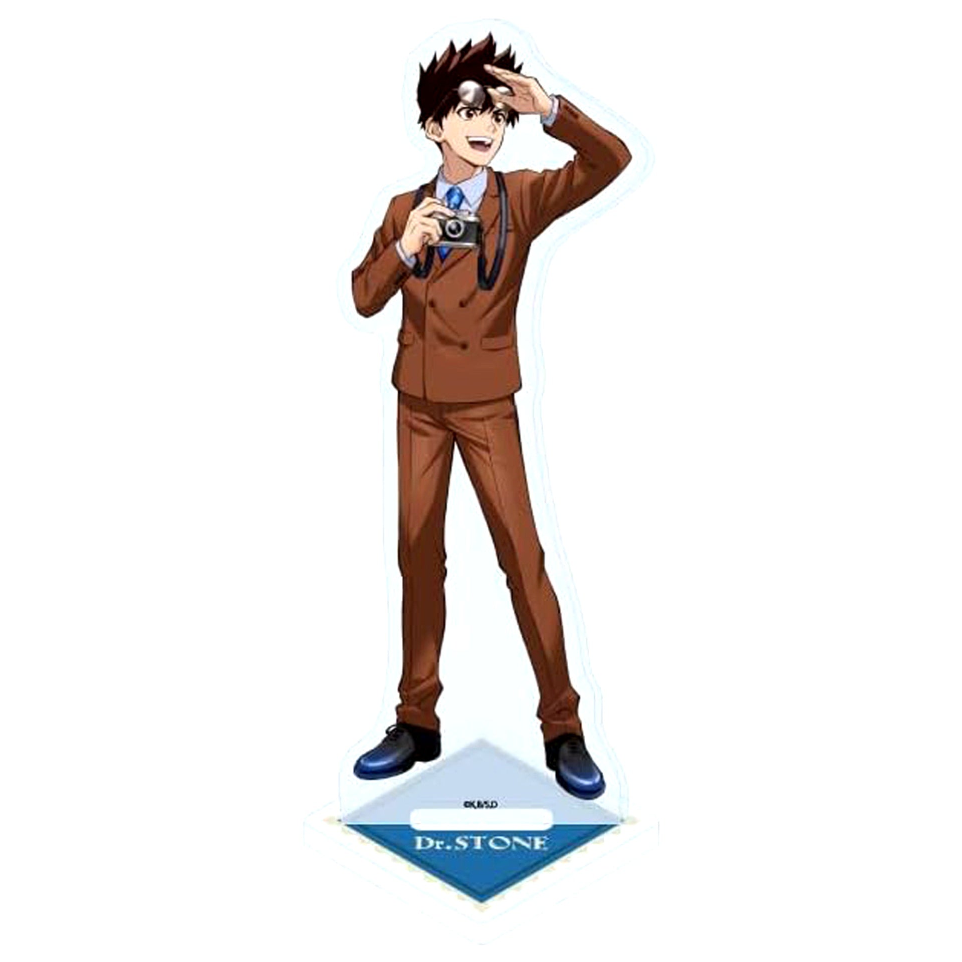 52. Chrome - Newly Drawn Illustration Argyle Pattern Ver. Acrylic Stand Dr. Stone [USED]