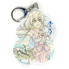 My Teen Romantic Comedy SNAFU Climax! Yukino Yukinoshita Acrylic Keychain Mikagura Trio Original Illustration Series Keychains [USED]