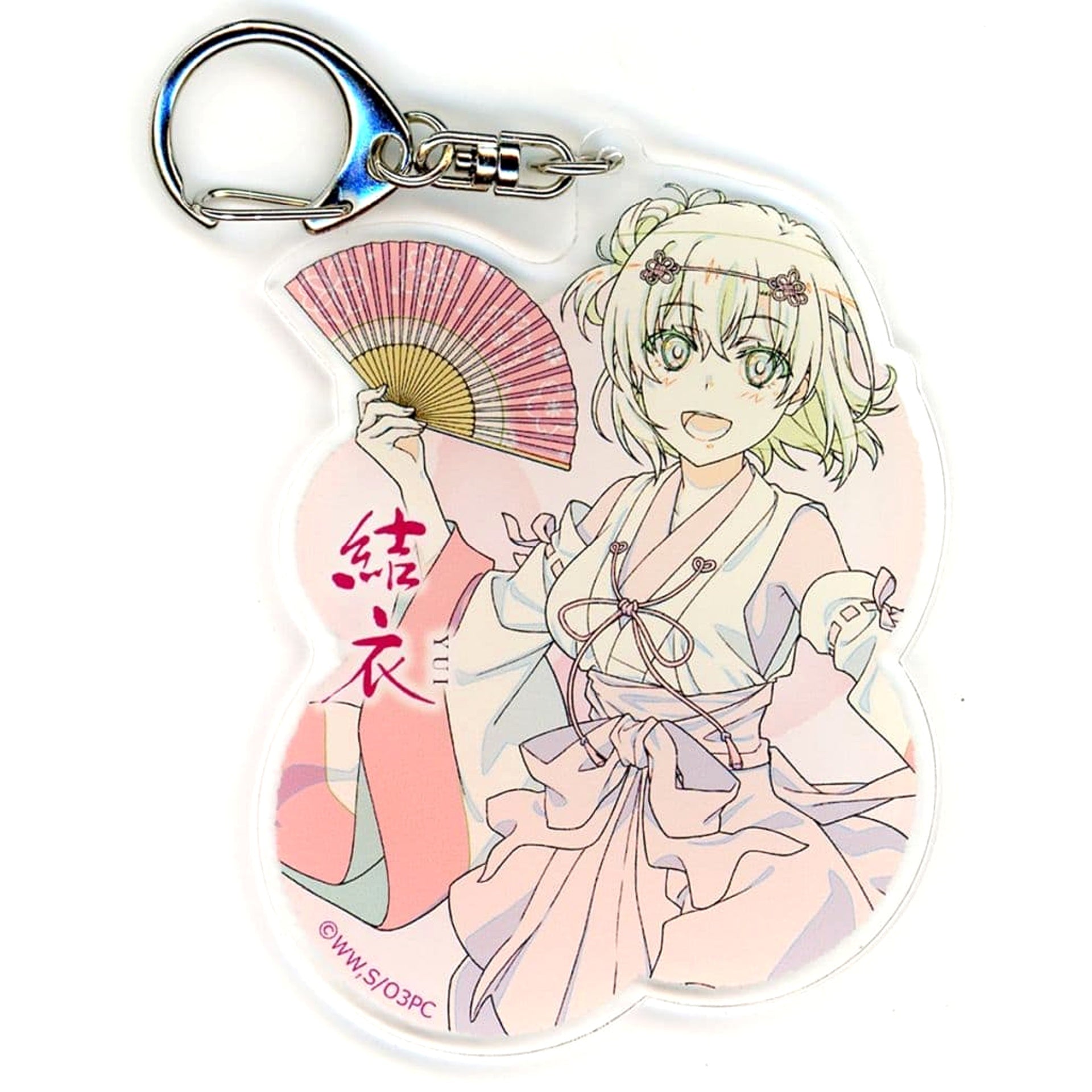 My Teen Romantic Comedy SNAFU Climax! Yui Yuhigahama Acrylic Keychain Mikagura Trio Original Illustration Series Keychains [USED]