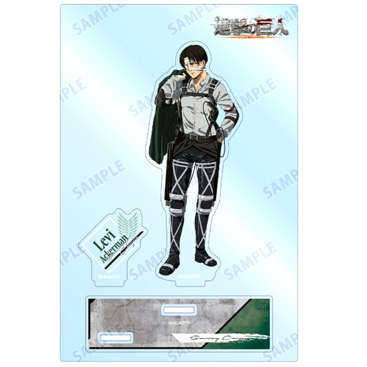 Levi Ackerman Attack on Titan BIG Acrylic Stand with Parts Vol. 2 [USED]