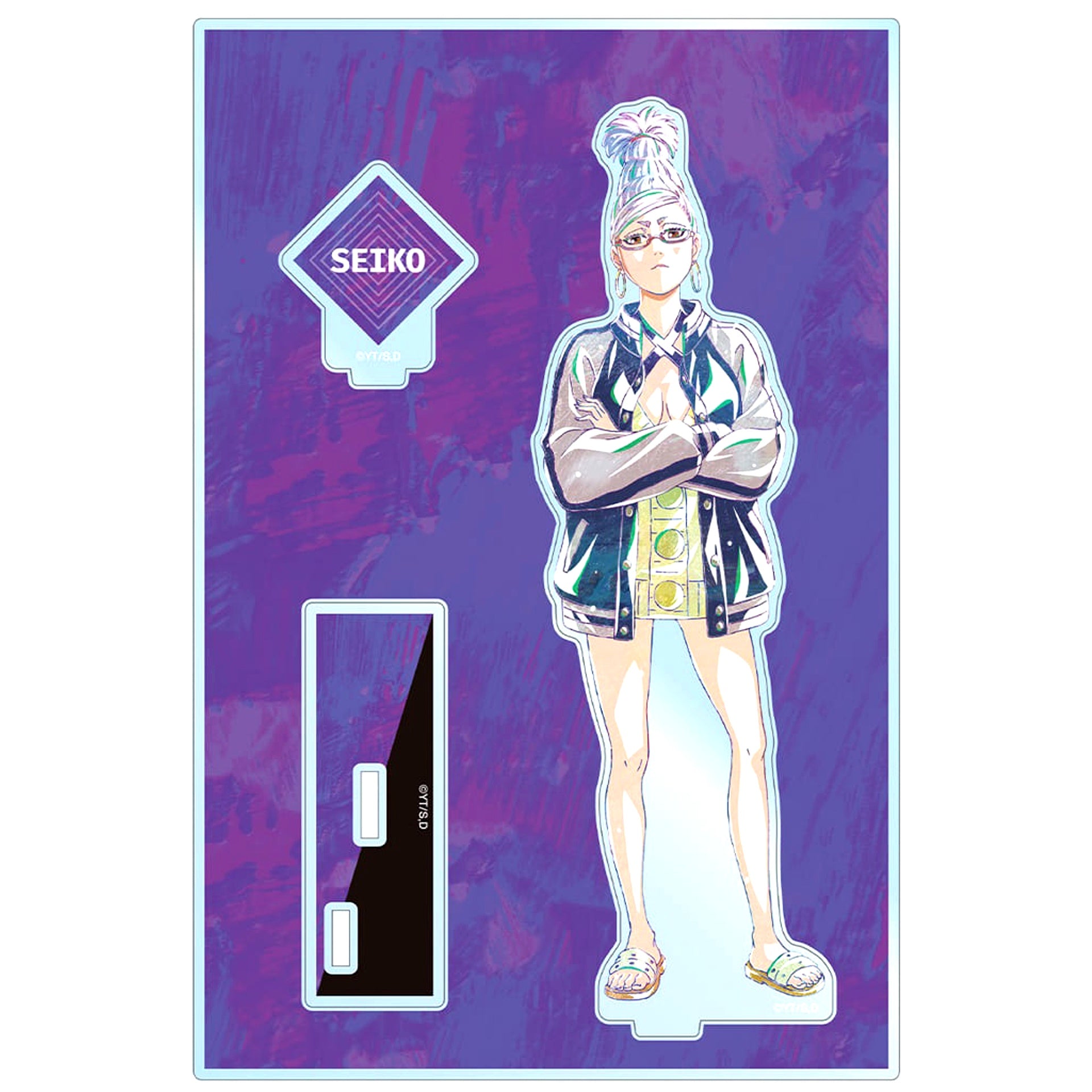 Dandadan Seiko Ayase Ani-Art BIG Acrylic Stand with Parts [USED]