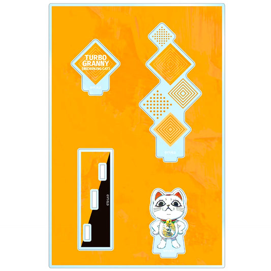 Dandadan Turbo Granny Maneki-neko Ani-Art BIG Acrylic Stand with Parts [USED]