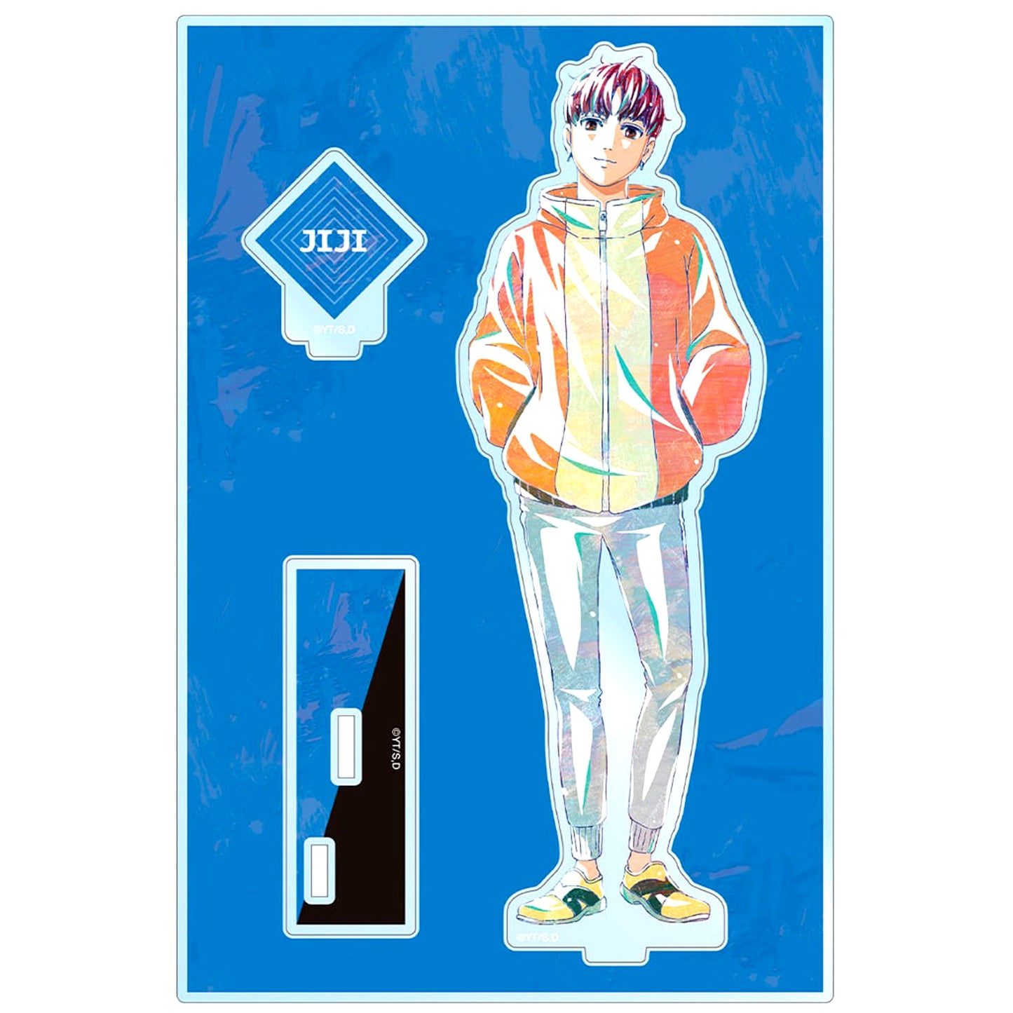 Dandadan Jiji Jin Enjoji Ani-Art BIG Acrylic Stand with Parts [USED]