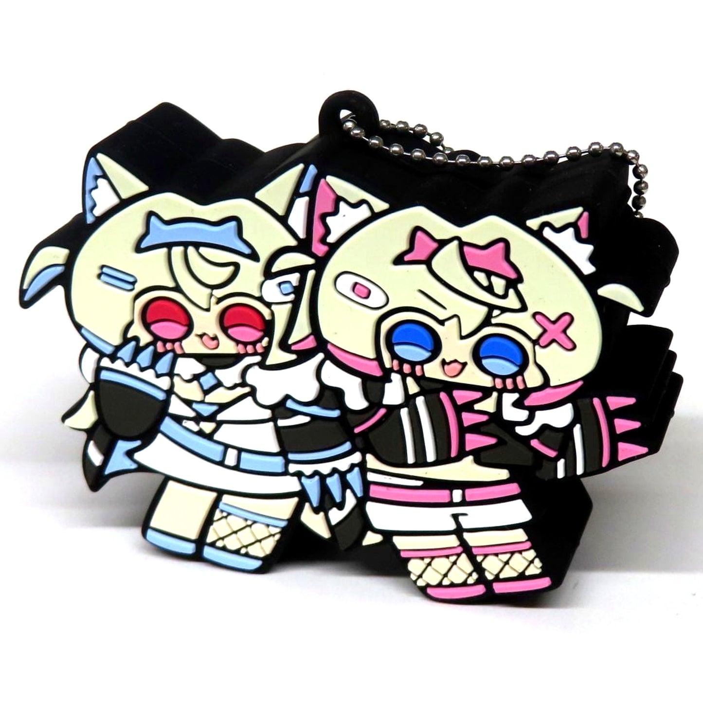 FUWAMOCO Hololive English BAU BAU Voice Keychain FUWAMOCO 1st Anniversary Celebration [USED]