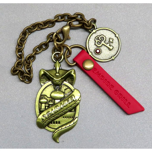 Scarabia Dormitory Original Charm Disney Twisted-Wonderland Tokyo Disney Resort Ambassador Hotel Special Course at Empire Grill Scarabia Bonus Item [USED]