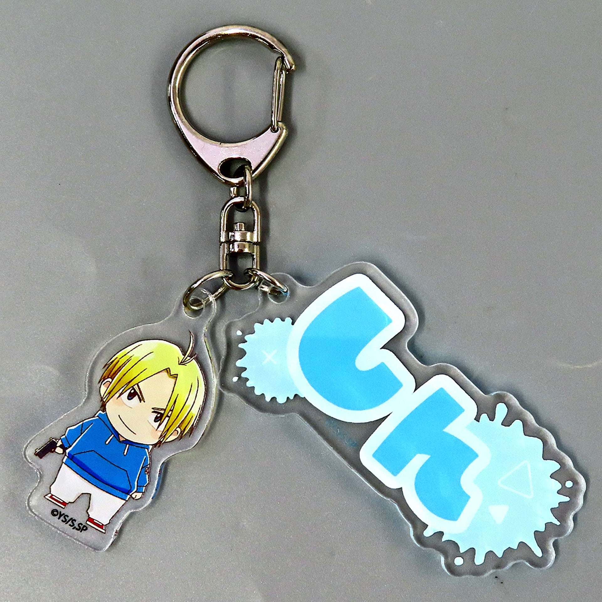 Shin Asakura SAKAMOTO DAYS Name Keychain Bakudanyaki Honpo POP UP in Ikebukuro [USED]