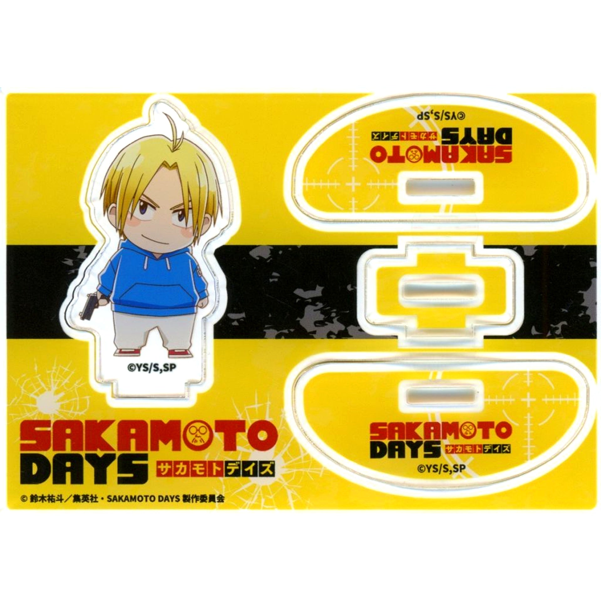 Shin Asakura SAKAMOTO DAYS x Bakudanyakihonpo Fura Fura Acrylic Stand POP UP in Ikebukuro Store [USED]