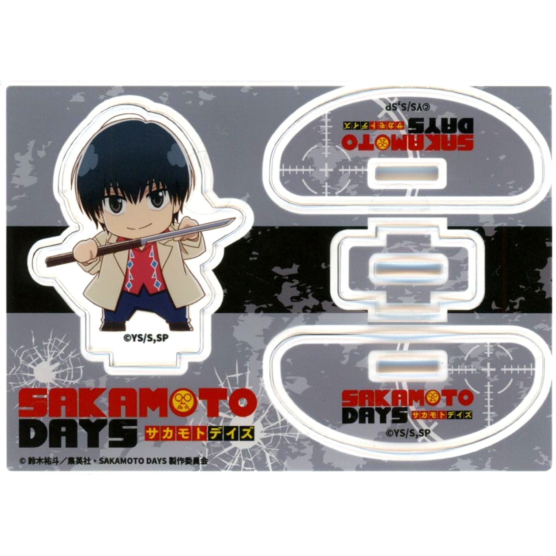 Nagumo SAKAMOTO DAYS x Bakudanyakihonpo Fura Fura Acrylic Stand POP UP in Ikebukuro Store [USED]