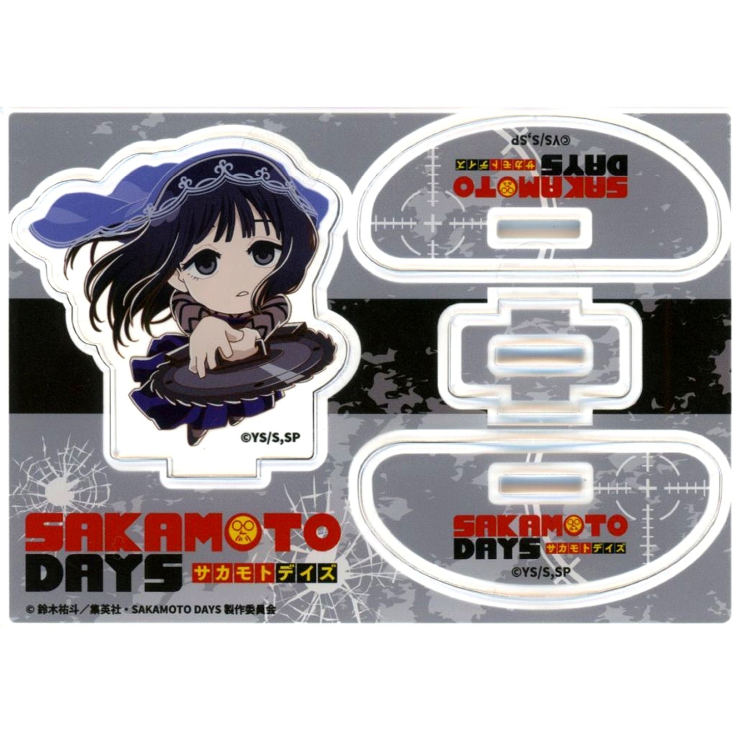 Osaragi SAKAMOTO DAYS x Bakudanyakihonpo Fura Fura Acrylic Stand POP UP in Ikebukuro Store [USED]
