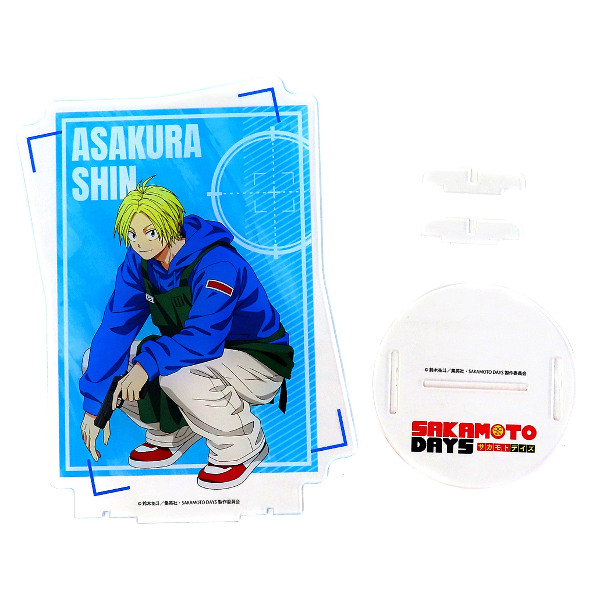 Shin Asakura SAKAMOTO DAYS x Bakudanyakihonpo BIG Die-cut Stand POP UP in Ikebukuro Store [USED]