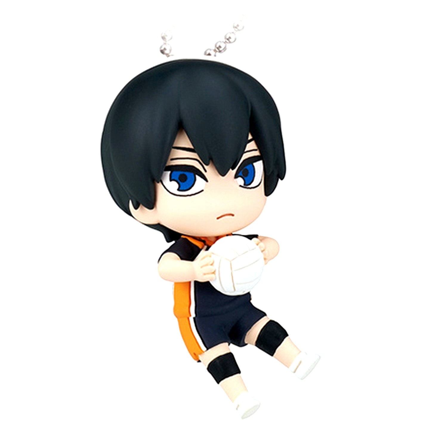 Tobio Kageyama Haikyu!! Defo Fig Karasuno High School Keychain Figure [USED]