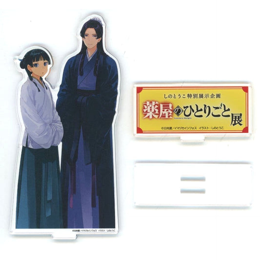 The Apothecary Diaries Maomao Jinshi Acrylic Stand Shino Toko Special Exhibition Project Apothecary Diaries Exhibition Exclusive Acrylic Stands [USED]