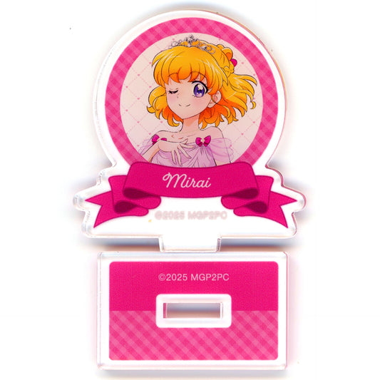 Mirai Asahina Circle Maho Girls PreCure! -Mirai Days- Pop Up Store in Loft Illustration Color Dress Ver. Trading Acrylic Stand [USED]