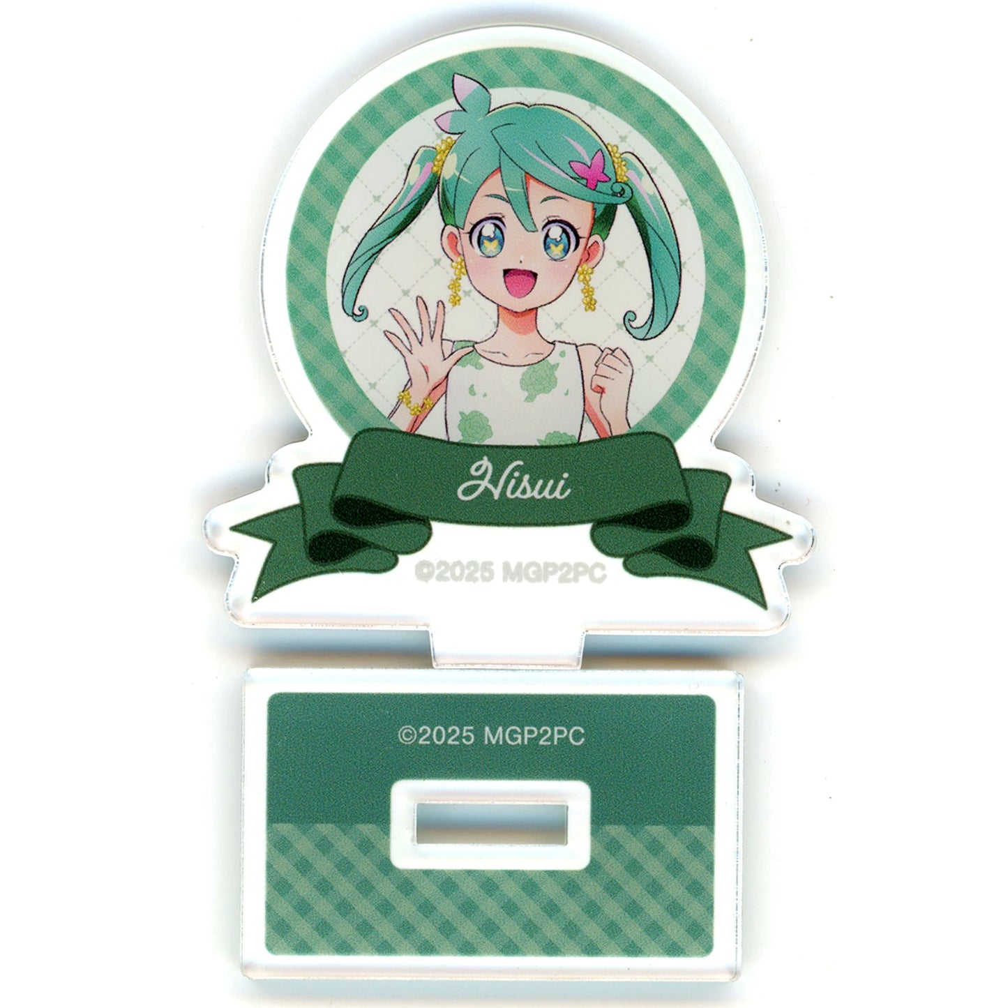 Hisui Circular Maho Girls Precure!! MIRAI DAYS POP UP STORE in Loft Illustration Color Dress Ver. Trading Acrylic Stand [USED]