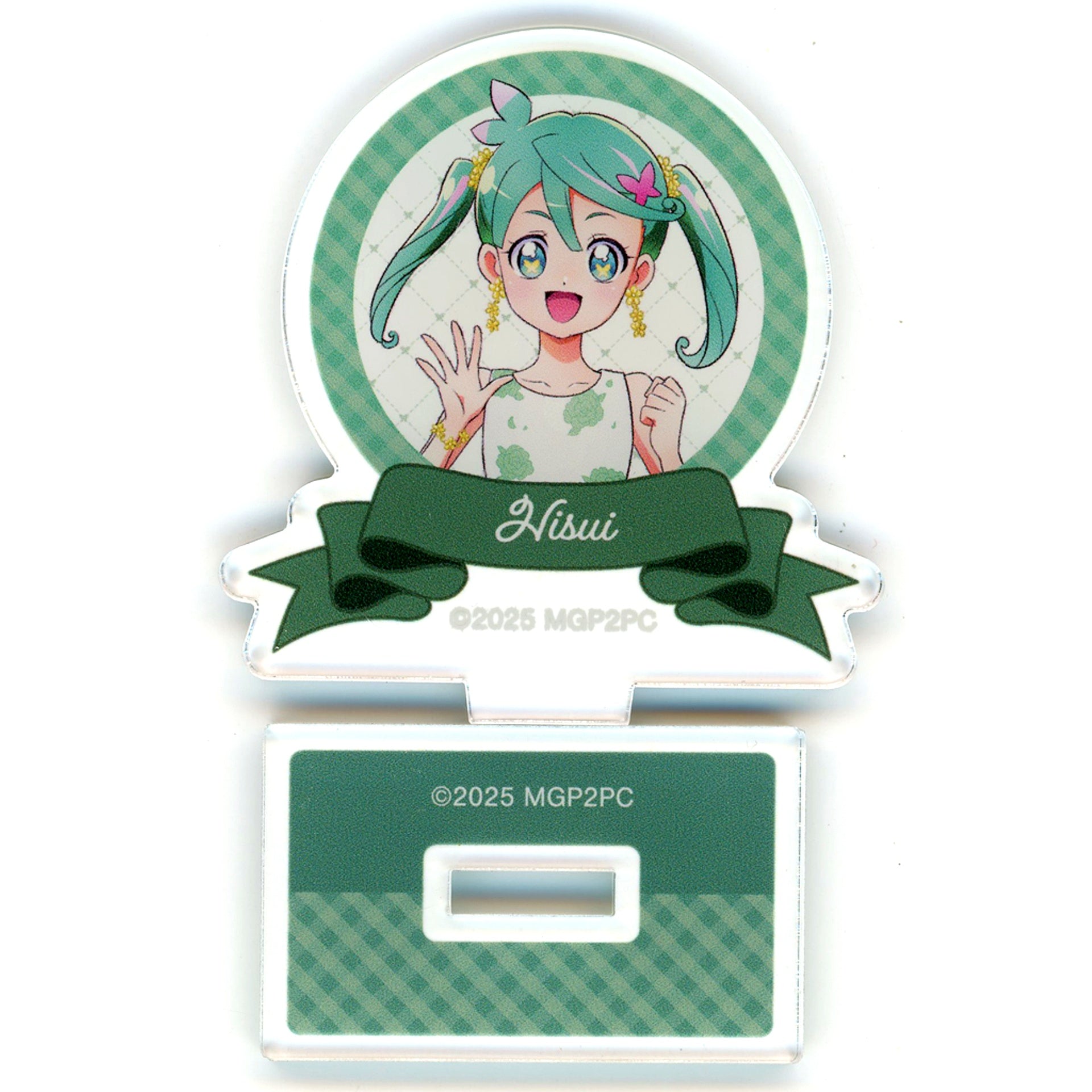 Hisui Circular Maho Girls Precure!! MIRAI DAYS POP UP STORE in Loft Illustration Color Dress Ver. Trading Acrylic Stand [USED]