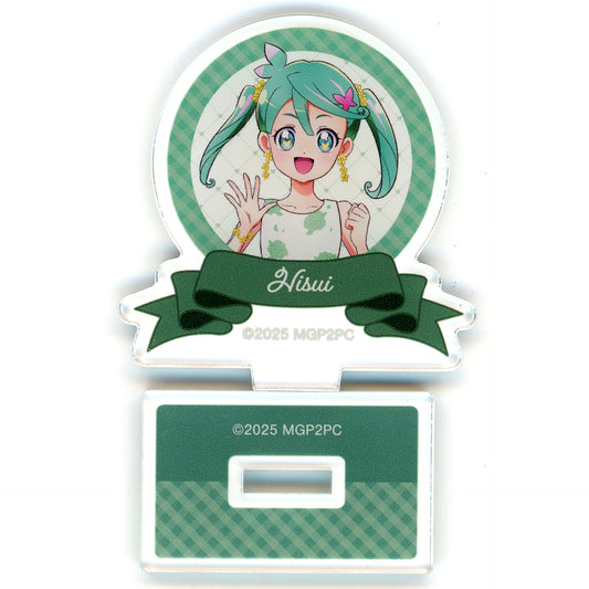Hisui Circular Maho Girls Precure!! MIRAI DAYS POP UP STORE in Loft Illustration Color Dress Ver. Trading Acrylic Stand [USED]
