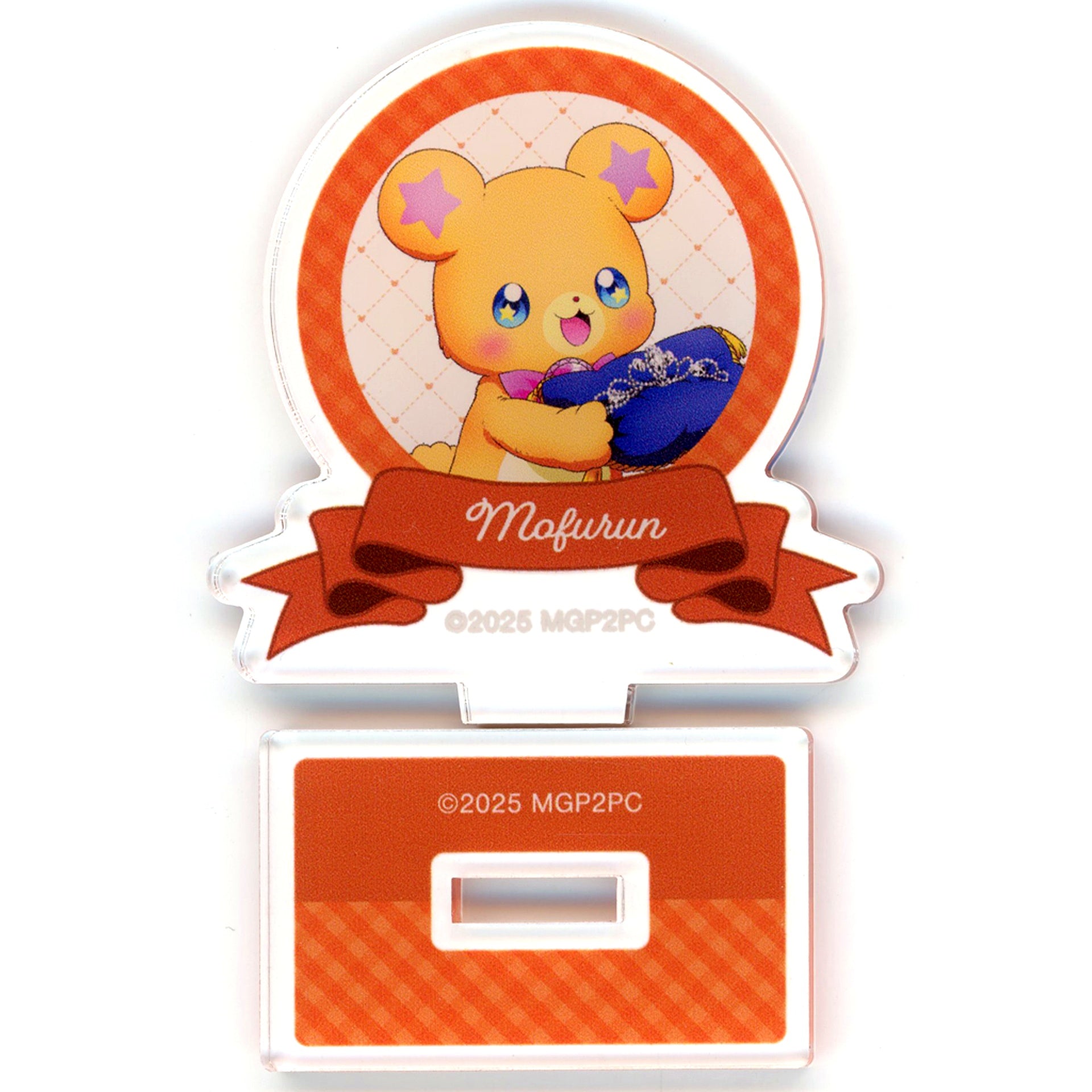 Mofurun Circular Maho Girls Precure!! MIRAI DAYS POP UP STORE in Loft Illustration Color Dress Ver. Trading Acrylic Stand [USED]