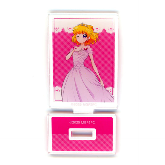 Mirai Asahina Rectangle Maho Girls PreCure! -Mirai Days- Pop Up Store in Loft Illustration Color Dress Ver. Trading Acrylic Stand [USED]