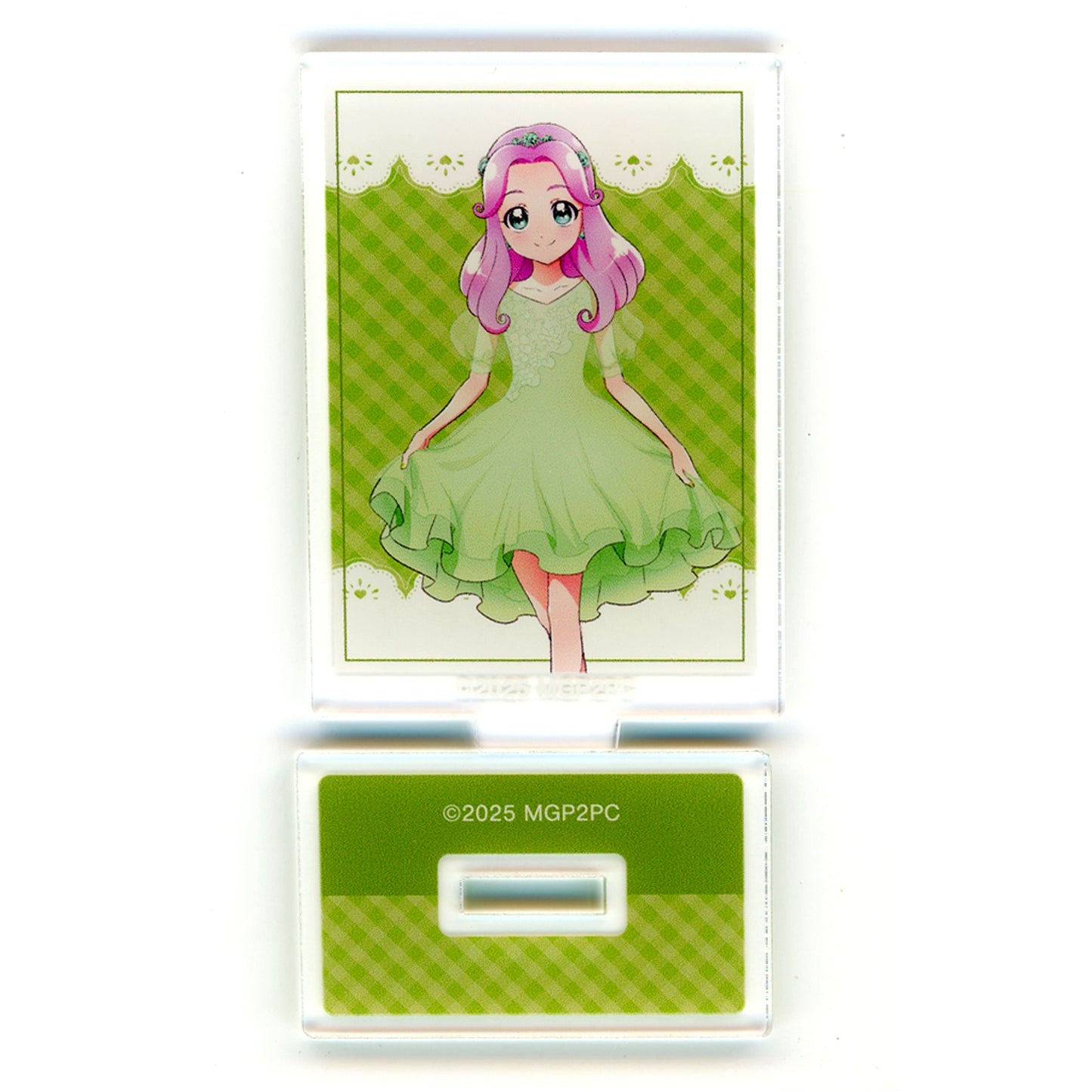Kotoha Hanami Rectangle Maho Girls PreCure! -Mirai Days- Pop Up Store in Loft Illustration Color Dress Ver. Trading Acrylic Stand [USED]