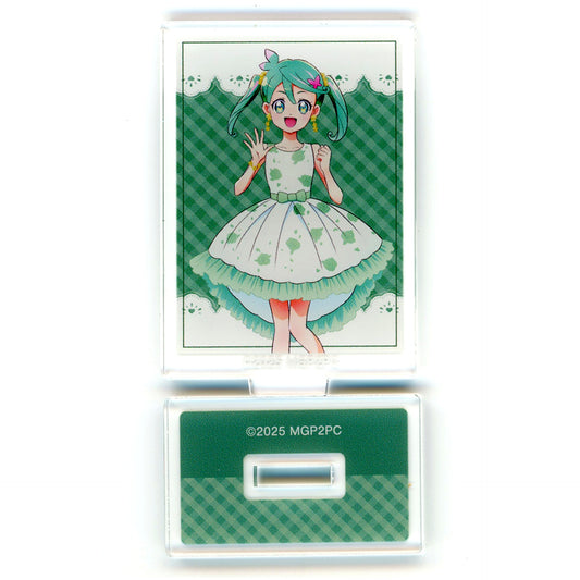Hisui Rectangle Maho Girls PreCure! -Mirai Days- Pop Up Store in Loft Illustration Color Dress Ver. Trading Acrylic Stand [USED]