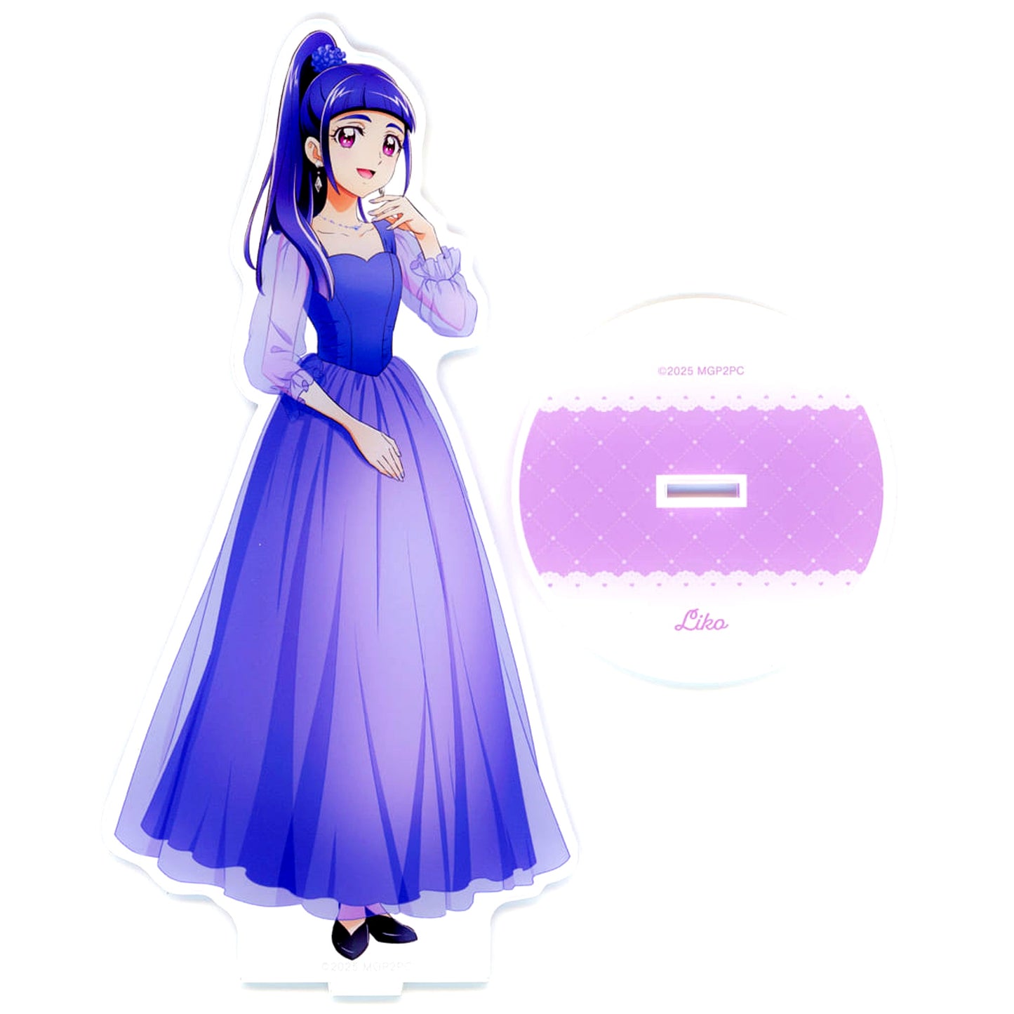 Riko Izayoi Mahoutsukai Pretty Cure!! MIRAI DAYS POP UP STORE in Loft New Illustration Color Dress Ver. BIG Acrylic Stand [USED]