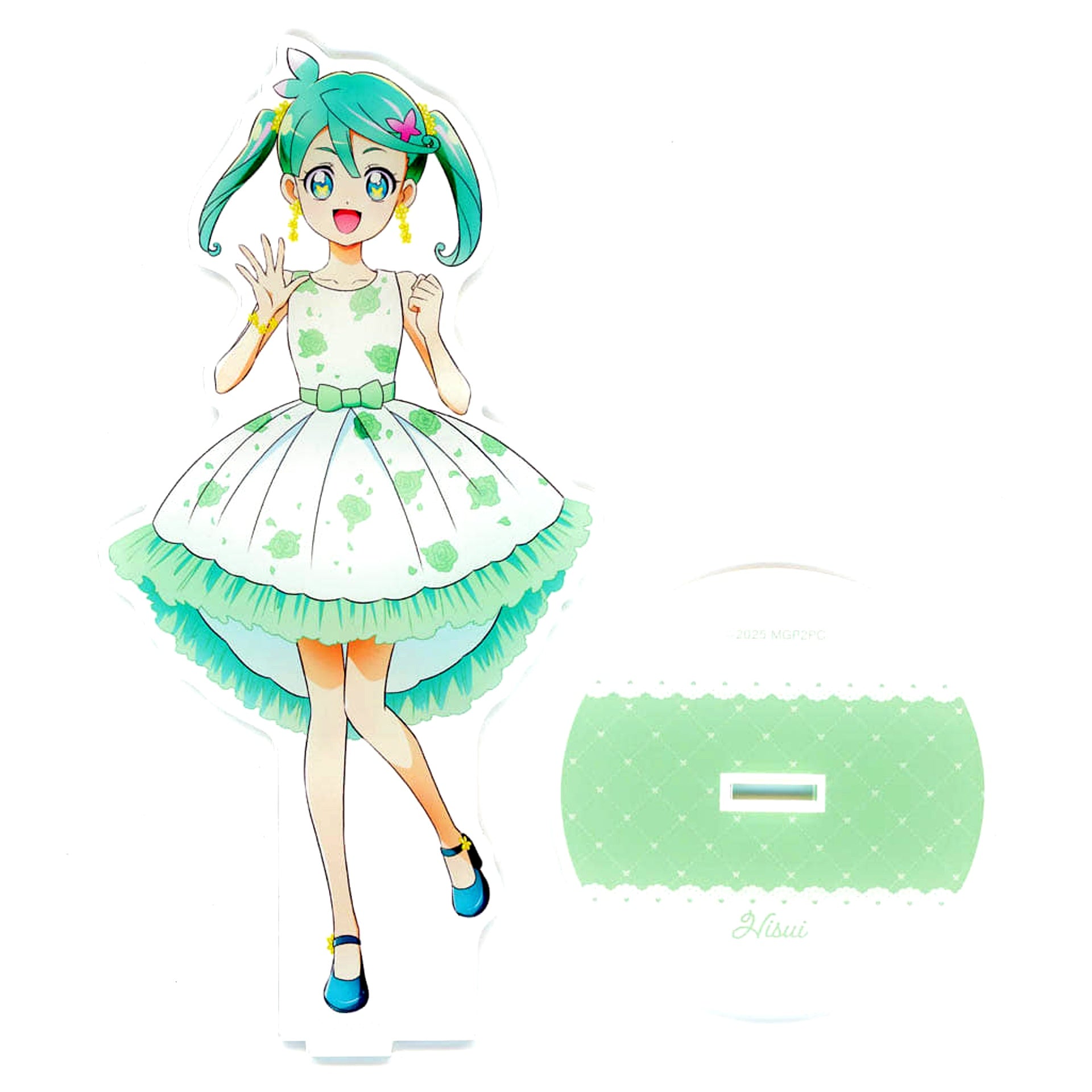 Hisui Mahoutsukai Pretty Cure!! MIRAI DAYS POP UP STORE in Loft New Illustration Color Dress Ver. BIG Acrylic Stand [USED]