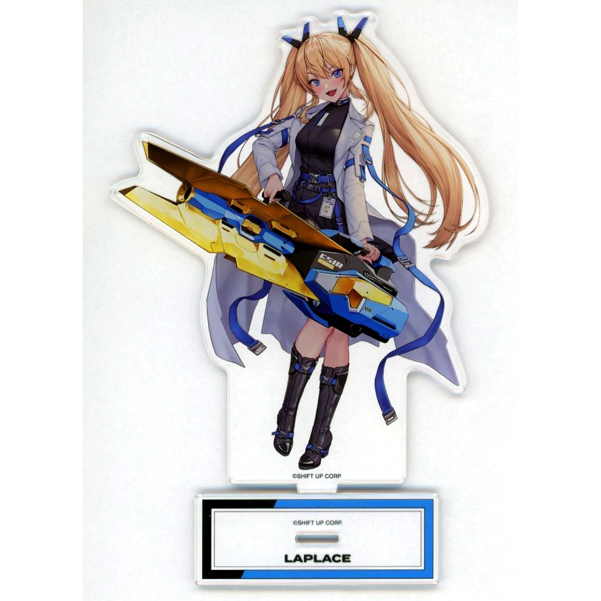 Laplace Goddess of Victory: Nikke LOVECACAO Illustration Tactical Fashion Ver. BIG Acrylic Stand POP UP SHOP in Marui [USED]
