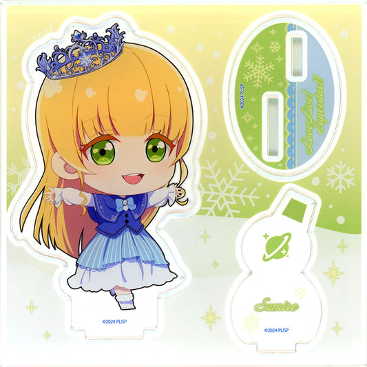 Sumire Heanna Chibi Snow Globe Ver. Acrylic Stand Plate Love Live! Superstar!! Fair in Gamers [USED]