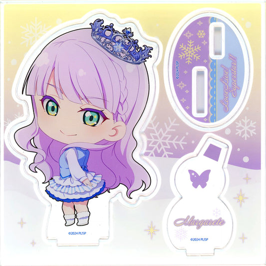Wien Margarete Mini Character Illustration Snow Globe Ver. Acrylic Stand Plate Love Live! Superstar!! Fair in Gamers [USED]